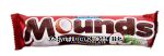 Peter Paul Mounds dark chocolate coconut candy bar Center Front Picture